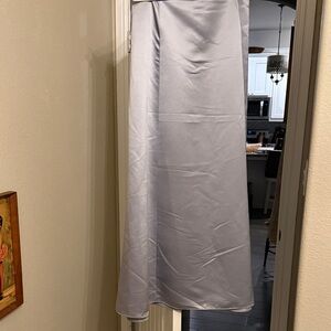 Spenser Jeremy Silver Maxi Skirt